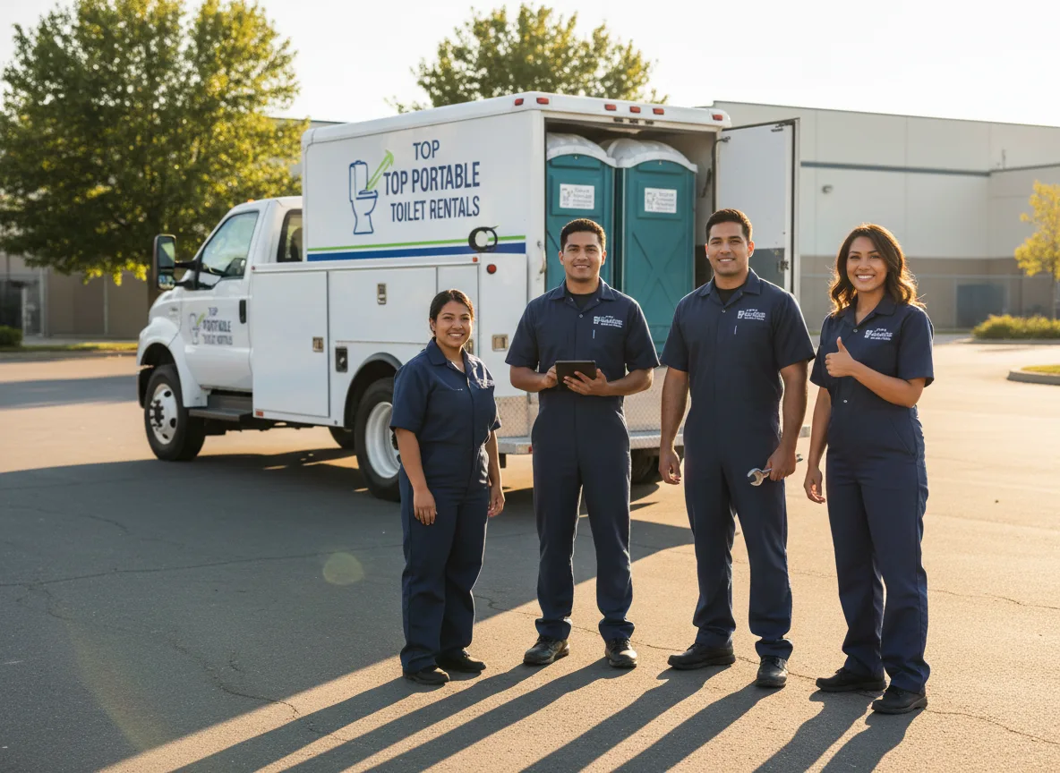 Short Term Porta Potty Rental company in Fredericksburg, VA